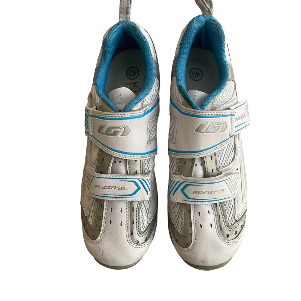 GARNEAU ERGO GRIP CYCLING SHOES WOMENS 40 US 9.5 Excellent Pre-Owned Condition